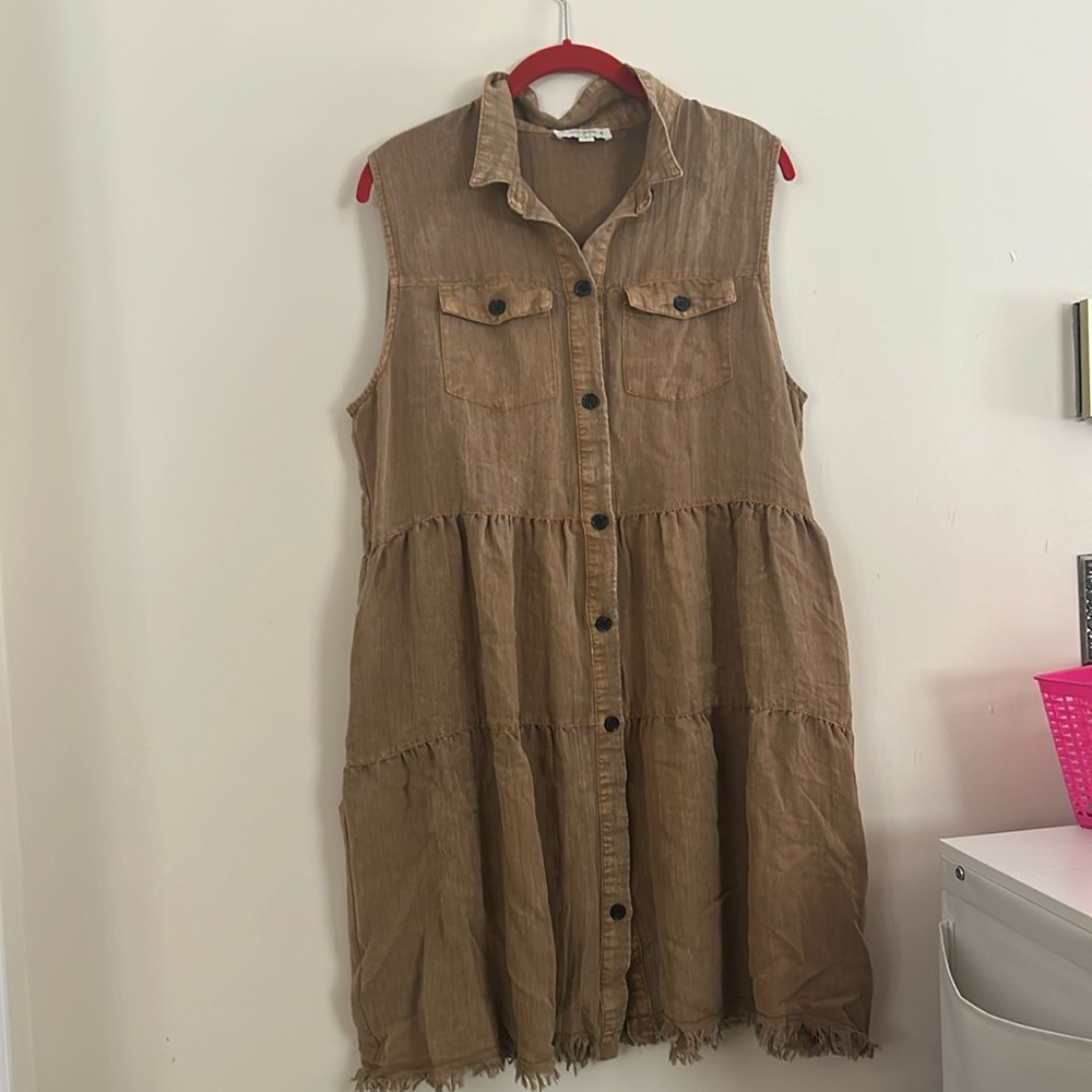 Umgee Sleeveless Dress